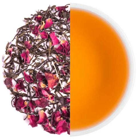 Tea Raja - Green Lavender Rose Mint Tea 30 Teabags